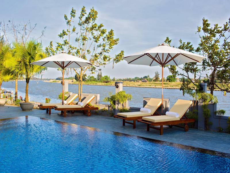 Riverside White House Boutique Hotel Hoi An Exterior foto
